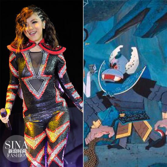 這一身亮片鎧甲，也是沒(méi)誰(shuí)了