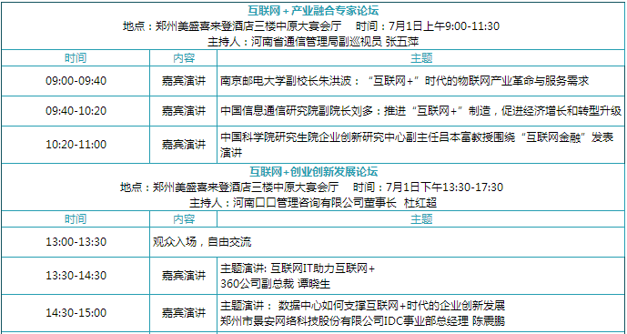 會議議程 會議議程