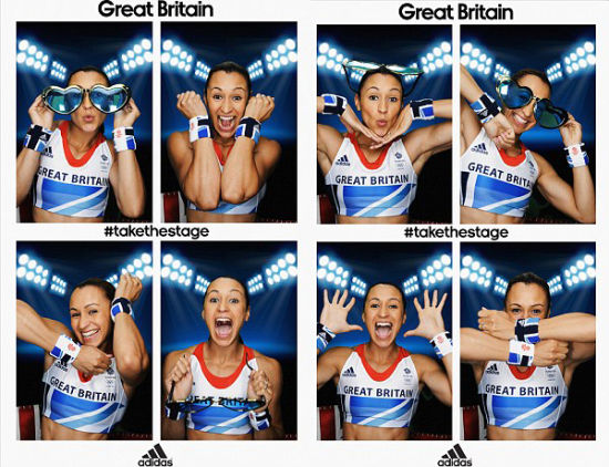 女子全能奪冠熱門(mén)自拍 秀搞笑眼鏡自信滿滿