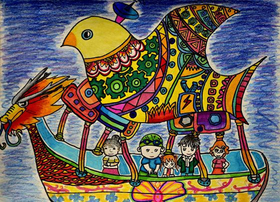 (工一小)張孟凡《雷達(dá)、紅外線探測無人救助飛船》輔導(dǎo)教師：時(shí)尹航