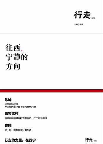陳坤首次擔(dān)當(dāng)出品人的《往西，寧靜的方向》