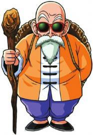 　《七龍珠》經典形象龜仙人。