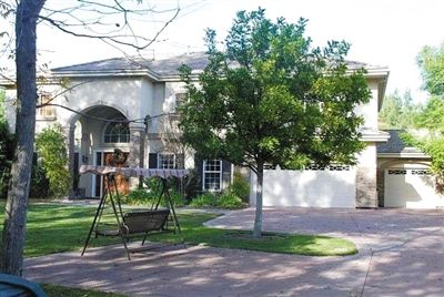 張曙光在美國的豪宅。資料圖片