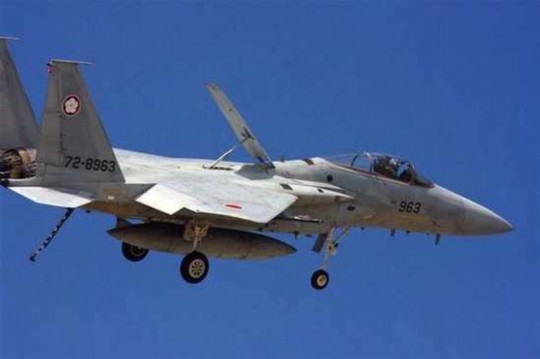 資料圖：日本自衛(wèi)隊(duì)F-15戰(zhàn)斗機(jī)。