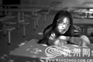 　筆試面試都過了最終沒被錄取，讓胡格格非常失落。 記者 陳中秋 攝