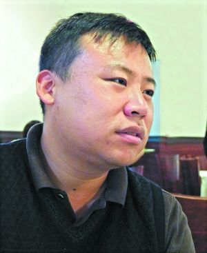 來(lái)自廣東的留學(xué)生馬博打算回國(guó)就業(yè)。（陳安 攝）