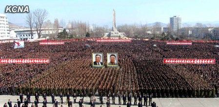 朝鮮民眾稱(chēng)，朝鮮軍民“將在任意時(shí)期、對(duì)任意對(duì)象隨意實(shí)施無(wú)止境的正義打擊，一定實(shí)現(xiàn)民族的夙愿祖國(guó)統(tǒng)一大業(yè)”。