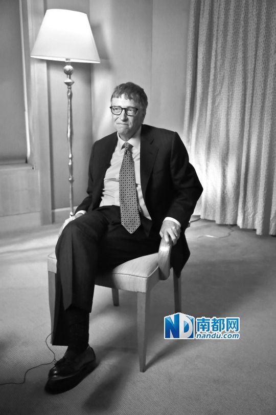 比爾·蓋茨接受美國(guó)《滾石》雜志專(zhuān)訪。