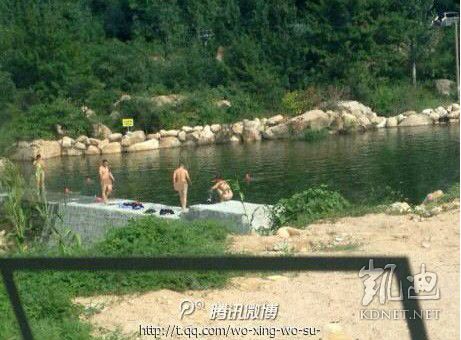 網(wǎng)友曝光的現(xiàn)場圖片。（圖片來自網(wǎng)絡）