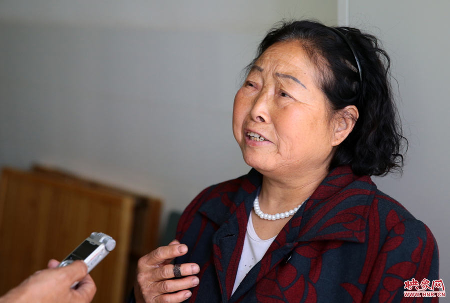 大媽提起河南援建激動(dòng)的連說多次感謝