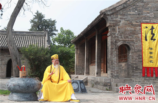 戲劇電影《法海禪師》在太行山大峽谷開拍 戲劇電影《法海禪師》在太行山大峽谷開拍