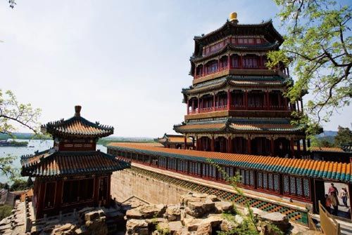 北方的皇家園林象征著盛世的繁華。