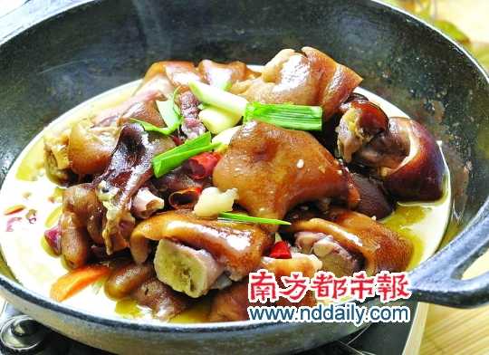 臘豬腳跟鹵豬手、南乳豬手味道是完全不同的