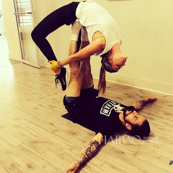 超?，旣惸取ち詹?(Maryna Linchuk) 近期健身私照