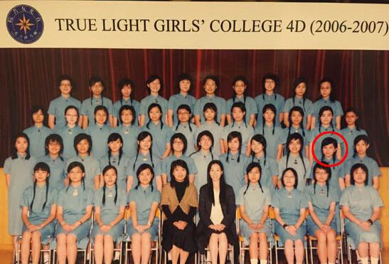 第二排右邊第二個(gè)是鄧紫棋 第二排右邊第二個(gè)是鄧紫棋