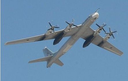 俄羅斯戰(zhàn)略轟炸機(jī)。（資料圖）