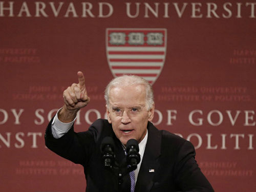 美國(guó)副總統(tǒng)拜登。資料圖