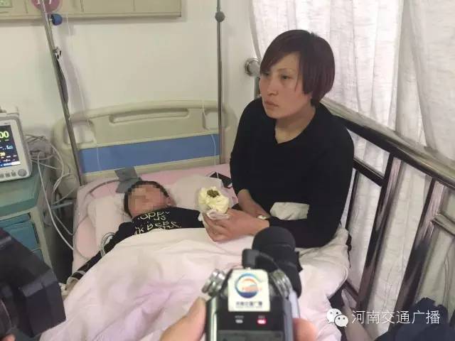 小浩天的母親通過河南交通廣播向所有幫助他們的人表達了感謝！
