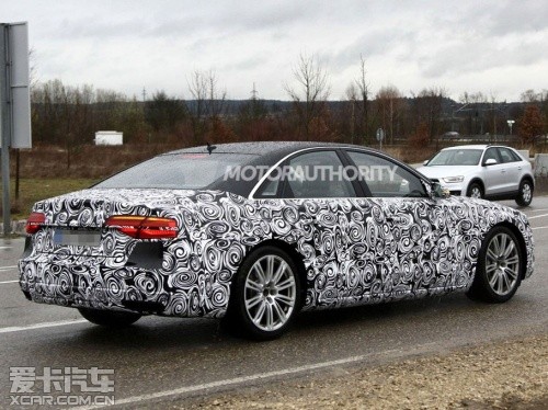 奧迪新款A(yù)8諜照 奧迪新款A(yù)8諜照