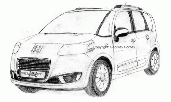 最新曝光的標(biāo)致1008非官方設(shè)計草圖 最新曝光的標(biāo)致1008非官方設(shè)計草圖