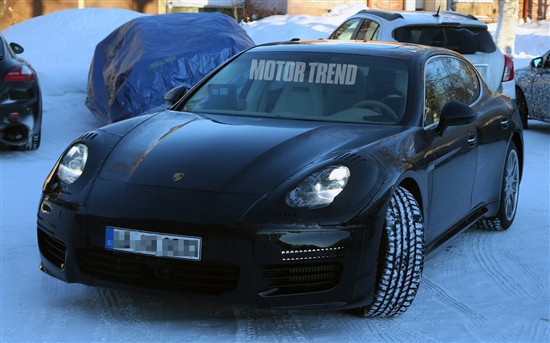 保時(shí)捷Panamera中期改款諜照 保時(shí)捷Panamera中期改款諜照