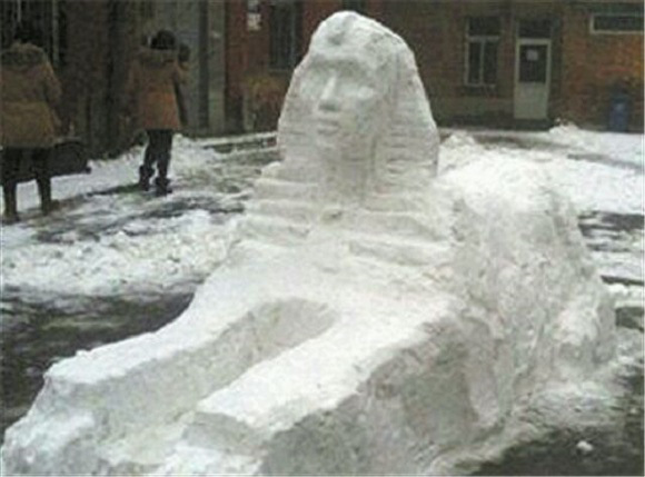 創(chuàng)意十足！日系列卡通雪人走紅