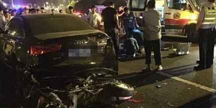 大學生騎電動車飆車 100邁追尾身亡 大學生騎電動車飆車 100邁追尾身亡