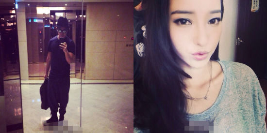 歐弟微博承認(rèn)結(jié)婚曬老婆美照。