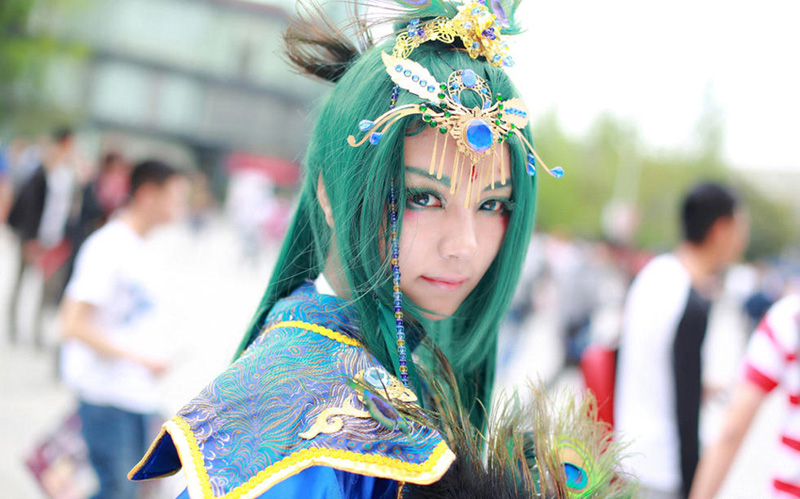 成都舉行西南最大動漫展 性感萌妹頻頻搶鏡 成都舉行西南最大動漫展 性感萌妹頻頻搶鏡