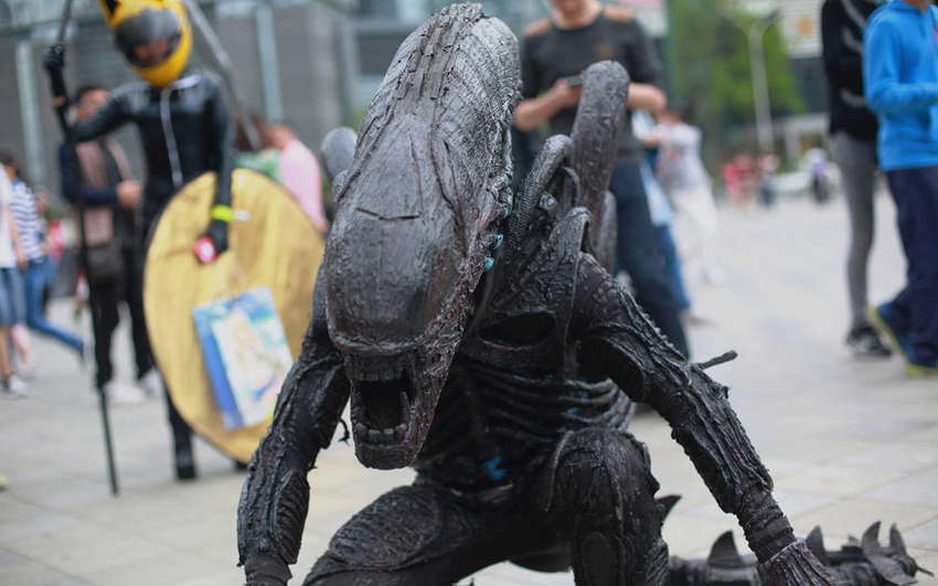 成都舉行西南最大動漫展 性感萌妹頻頻搶鏡 成都舉行西南最大動漫展 性感萌妹頻頻搶鏡