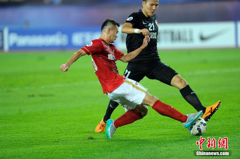 廣州恒大1-0戰(zhàn)勝阿赫利隊