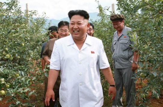 金正恩視察果木農(nóng)場(chǎng)贊其世外桃源讓人詩(shī)興大發(fā) 金正恩視察果木農(nóng)場(chǎng)贊其世外桃源讓人詩(shī)興大發(fā)