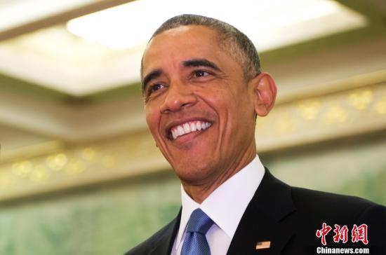 資料圖：美國總統(tǒng)奧巴馬。中新社發(fā) 廖攀 攝