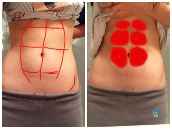 蔡依林 你的馬甲線“脫妝”了！