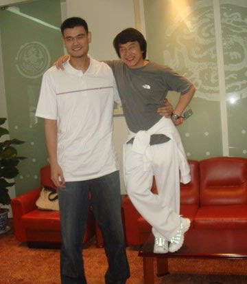 當(dāng)姚明夫婦遇見(jiàn)陸毅夫婦，一不小心，信號(hào)又滿格了~