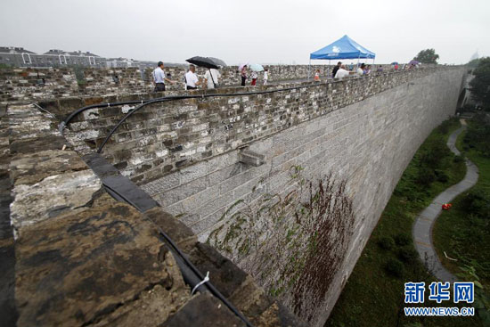 南京明城墻 圖片來(lái)源:新華社 南京明城墻 圖片來(lái)源:新華社