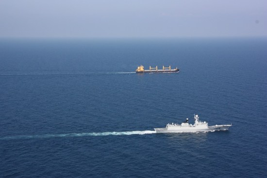 中國第13批護航編隊抵達吉布提開始首次補給 中國第13批護航編隊抵達吉布提開始首次補給