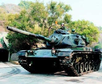 圖為M60A3同型戰(zhàn)車。圖片來源：臺灣媒體