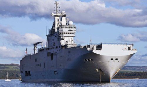 俄羅斯向法國購買西北風(fēng)級兩棲攻擊艦。