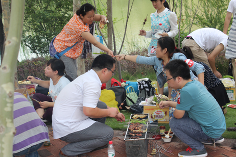 燒制開始嘍！